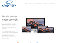 Tablet Screenshot of cropmark.ch